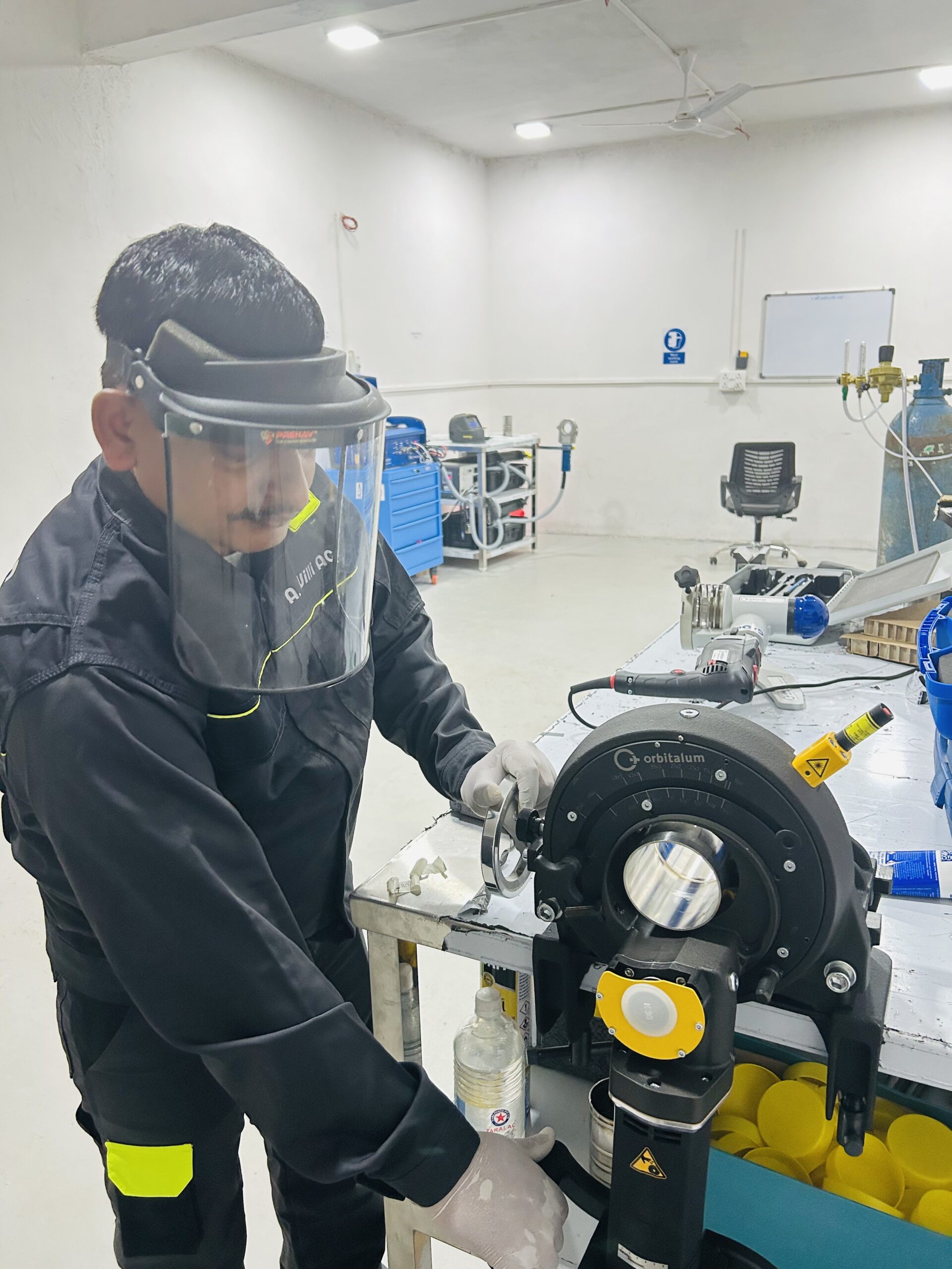 certified orbital welding training
